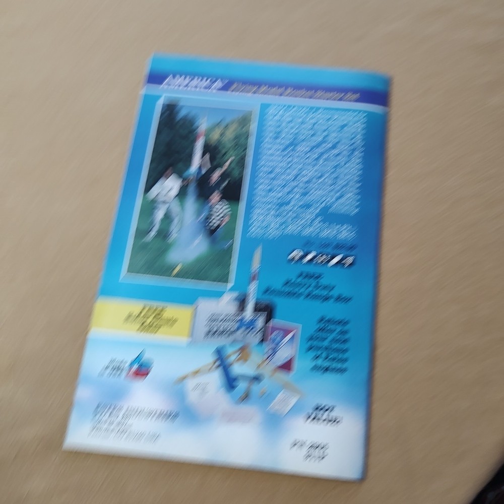 Estes 1991 Flying Model Rocket 1991 Catalog Vintage