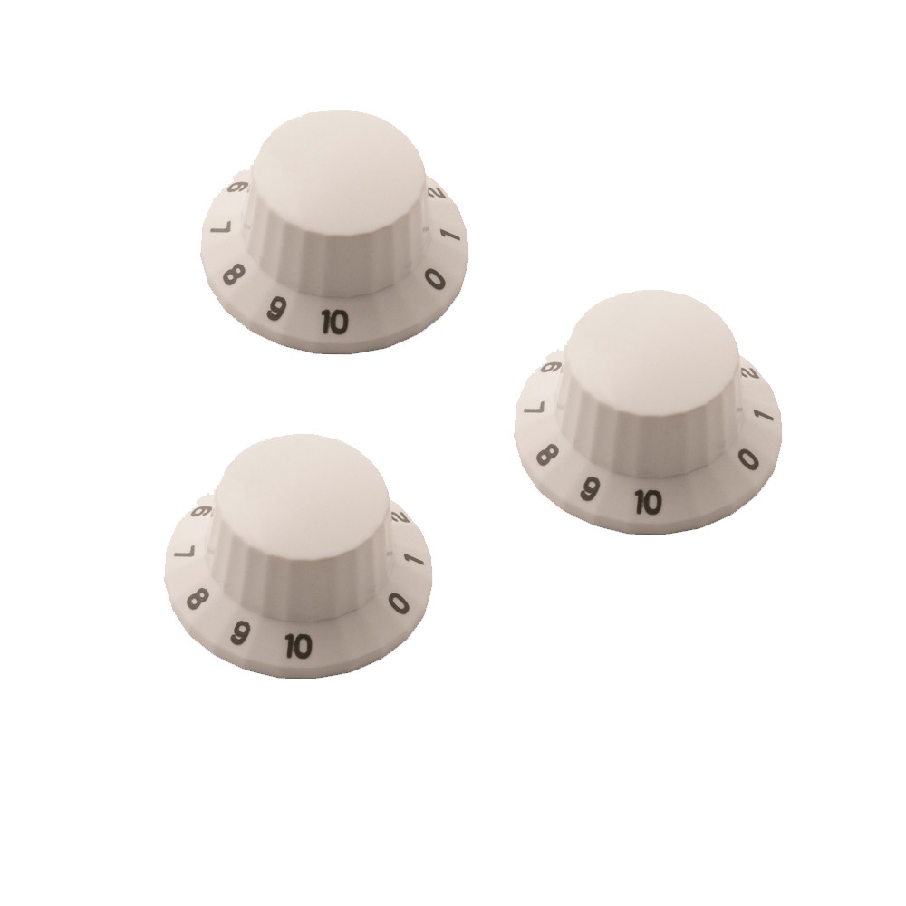 PRS Silver Sky Knobs - White  - Set of 3