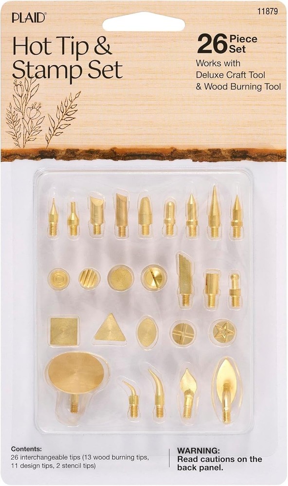 Comprehensive Wood Burning Tool Set with 26 Interchangeable Tips for Artists
