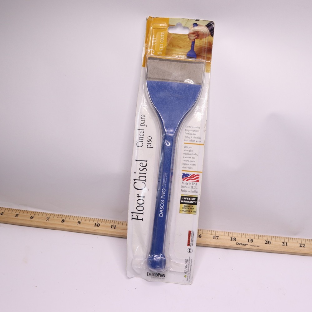 Dasco Pro 3 in. x 11 in. Floor Chisel