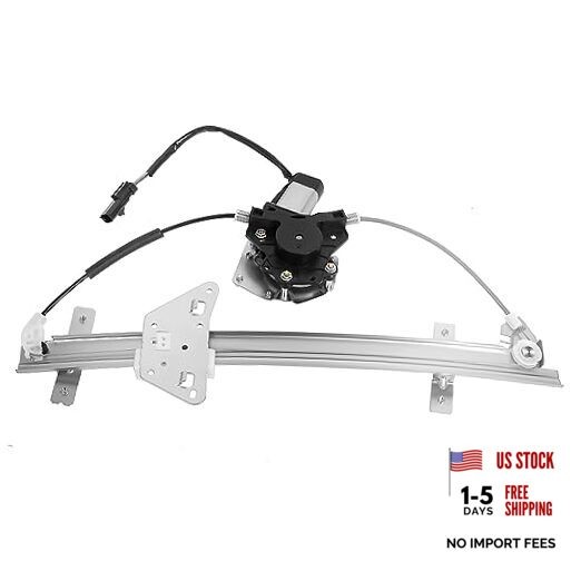 Rear Driver Side Power Window Regulator with Motor Compatible for 2000-2004