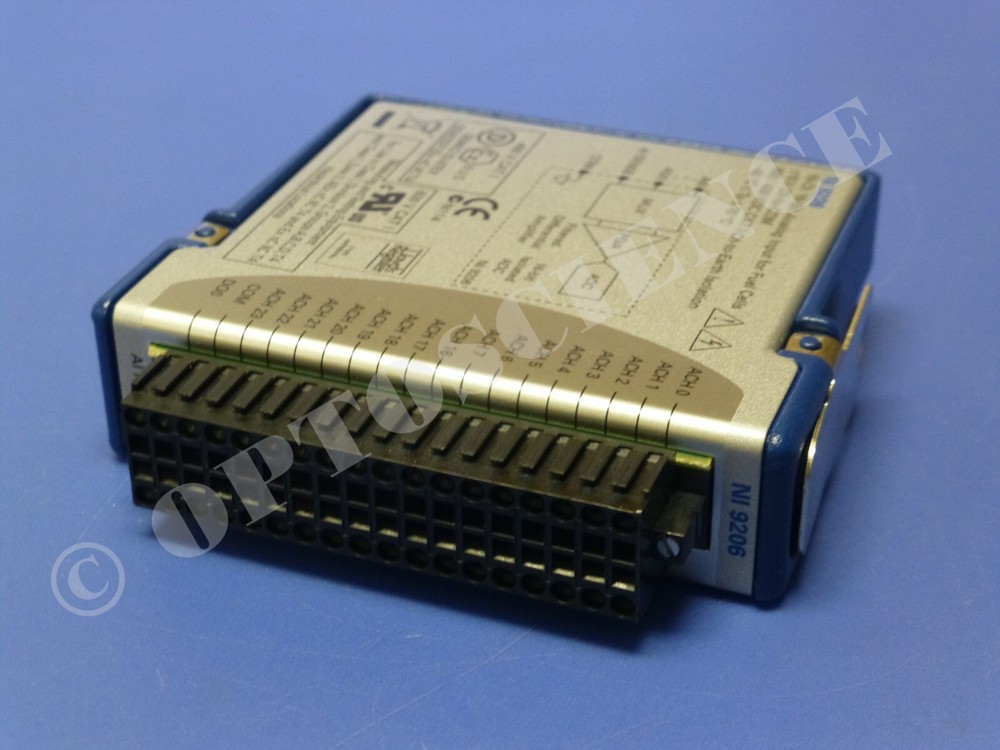 National Instruments NI 9206 cDAQ Isolated Analog Input Module