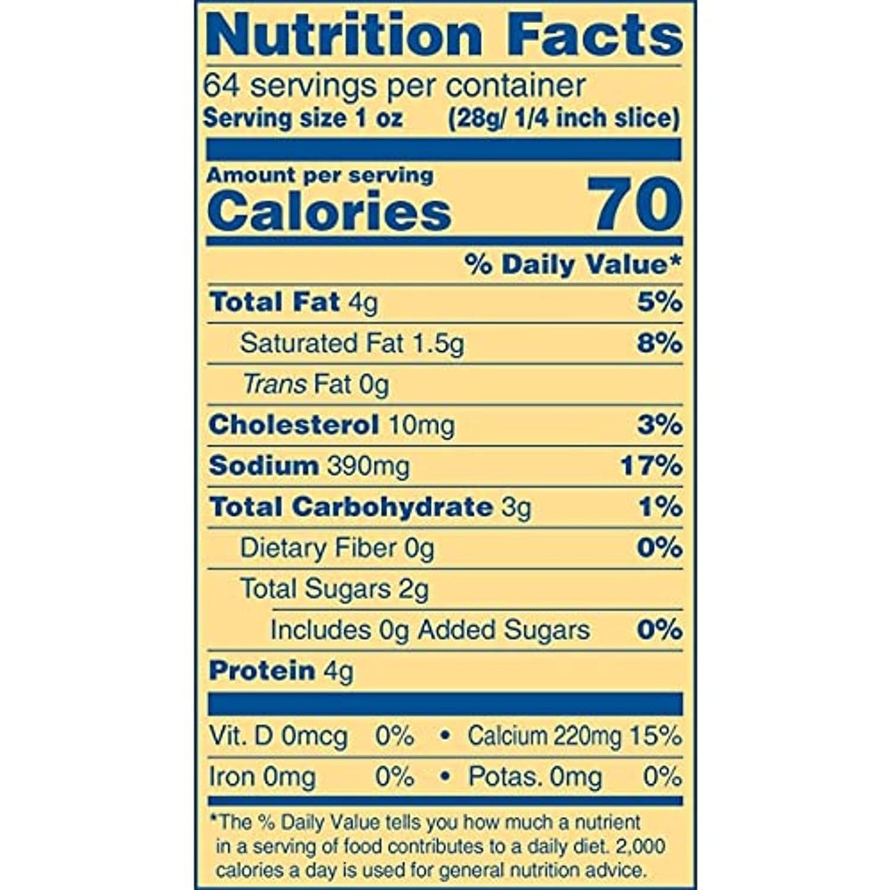 Velveeta Original Cheese, 64 oz