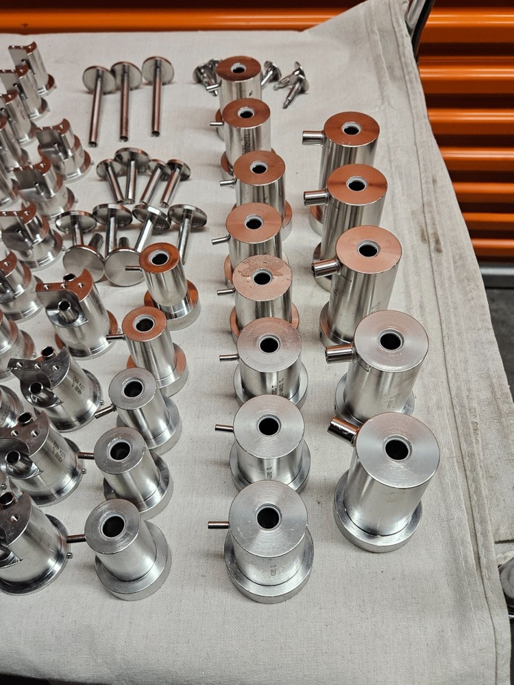 Mixed Lot SS Lab Column Hardware – Plungers, Bodies, HPLC / Chromatography