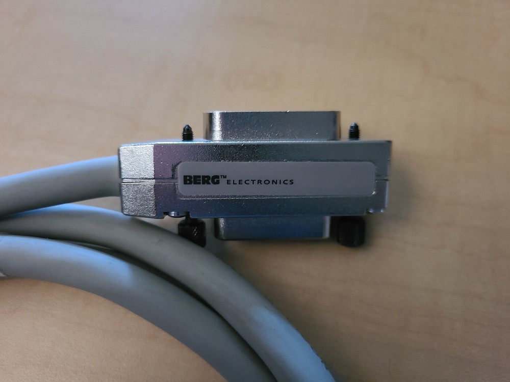 DU PONT BERG ELECTRONICS 81190-020 DOUBLE SHIELDED CABLE 2.1METER GPIB INTERFACE