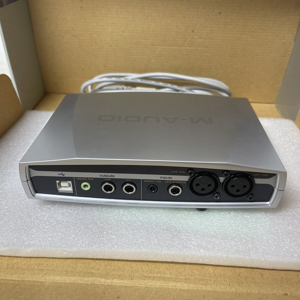 M-Audio 200F Mobile Pre USB Preamp & Audio Interface