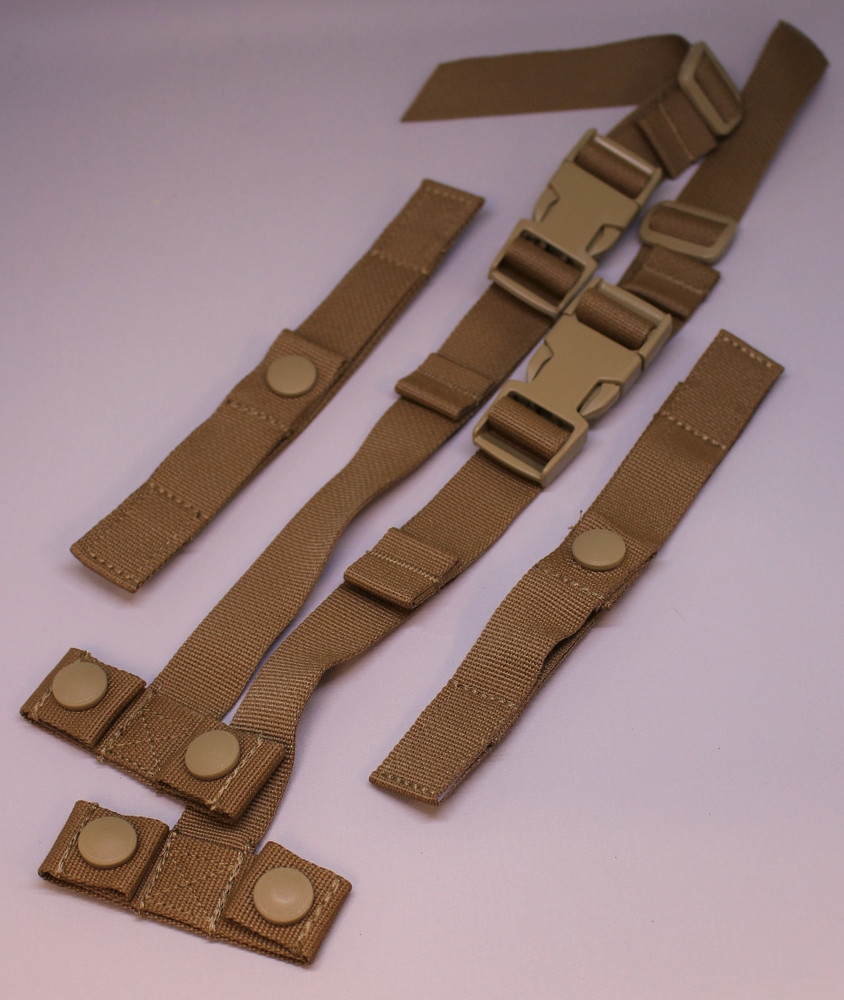 USMC Eagle Industries Assault Pack SPC Scalable Plate Carrier Strap Kit - Coyote