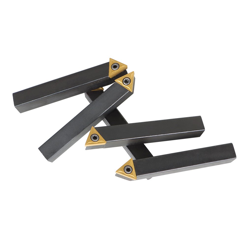 1/2" Indexable Carbide Insert Turning Tooling Bit 5Pack Holder Set For Lathe New