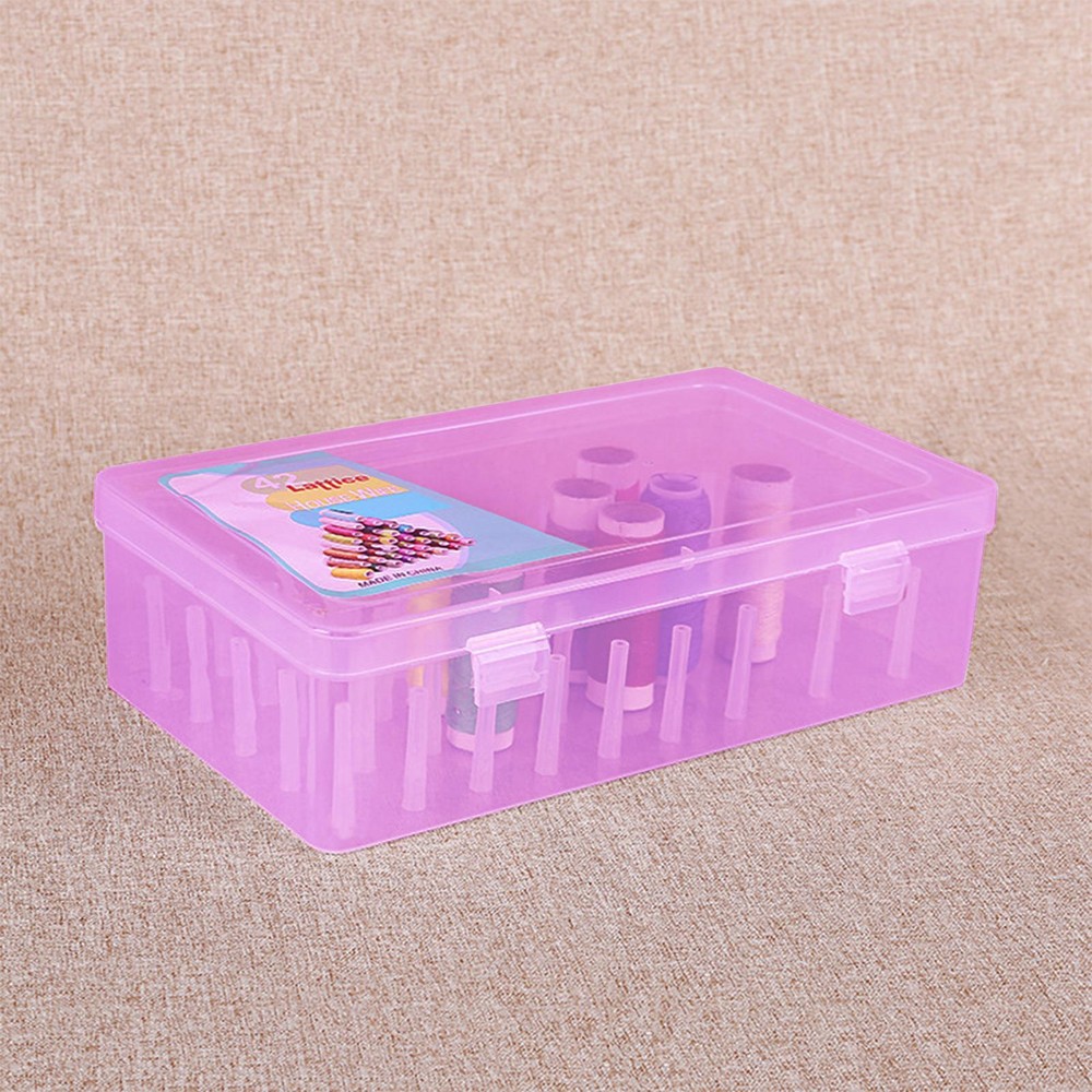 Sewing Thread Storage Box 42 Axis Spool Thread Rack for Sewing Bobbin Spools