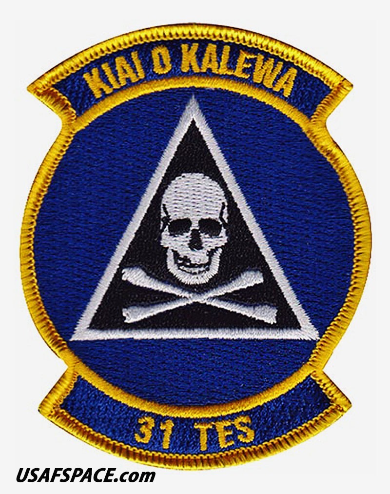 USAF 31ST TEST & EVALUATION SQ -ACC-Edwards AFB, CA- ORIGINAL VEL PATCH