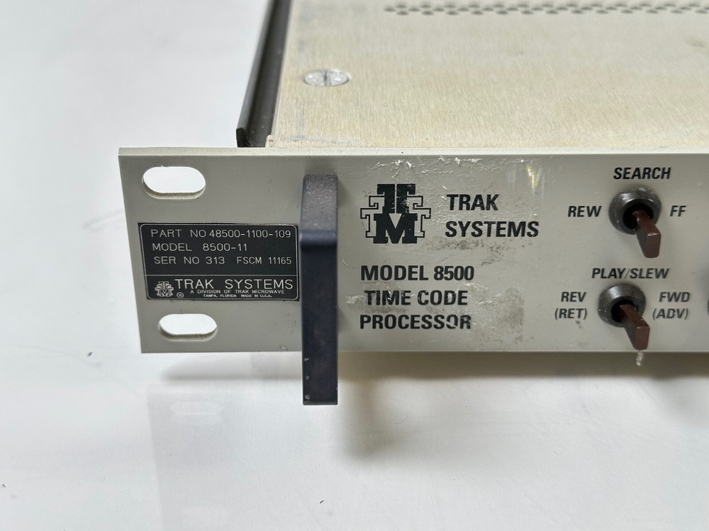 Trak Microwave System Model 8500-11 Time Code Processor 48500-1100-109