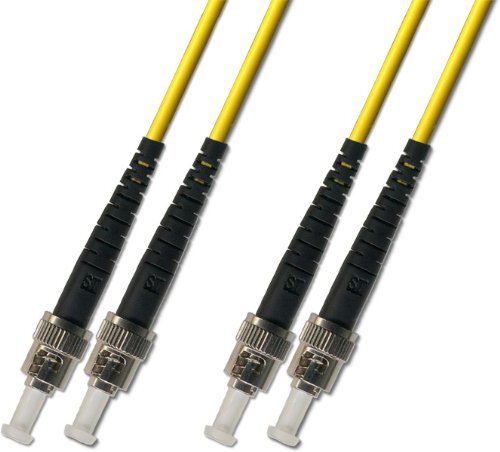 15M Singlemode Duplex Fiber (9/125) ST-ST