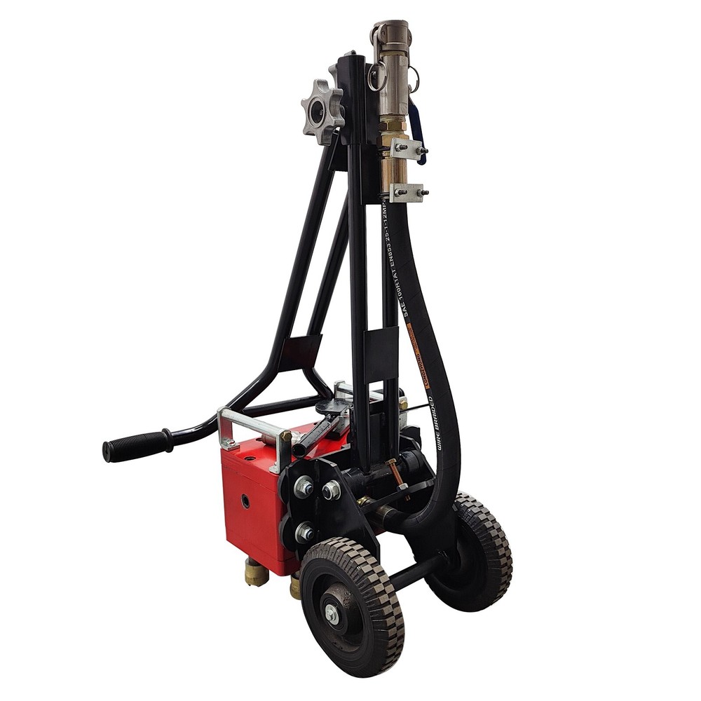7 Head Hand-pushed Concrete Pavement Retreader Air Pressure Chisel Machine