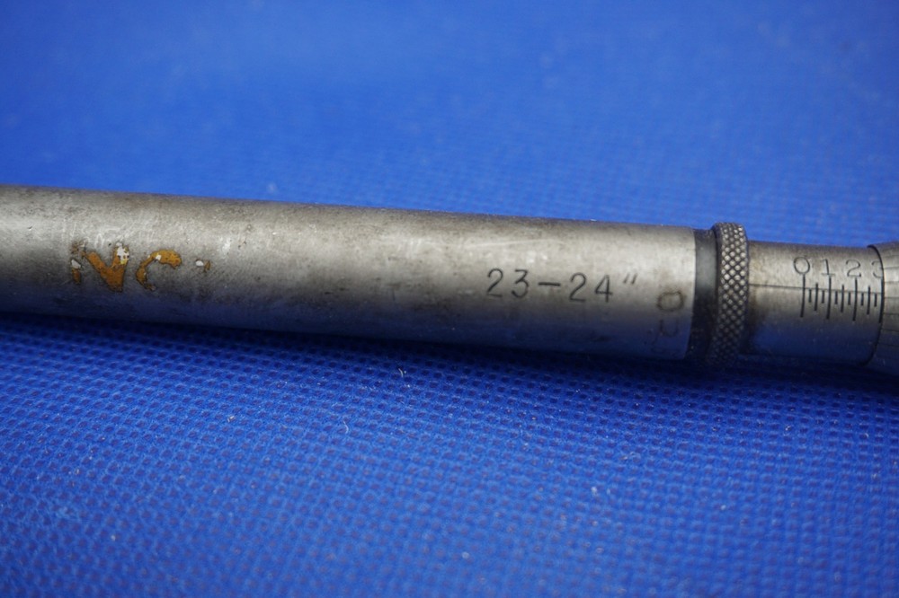 Starrett 824 Inside Micrometer 23-24" Range, .001"