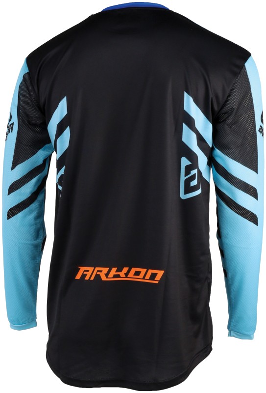Answer 442474 25 Arkon Nitrus Jersey Blue/Black/Hyper Orange - Medium