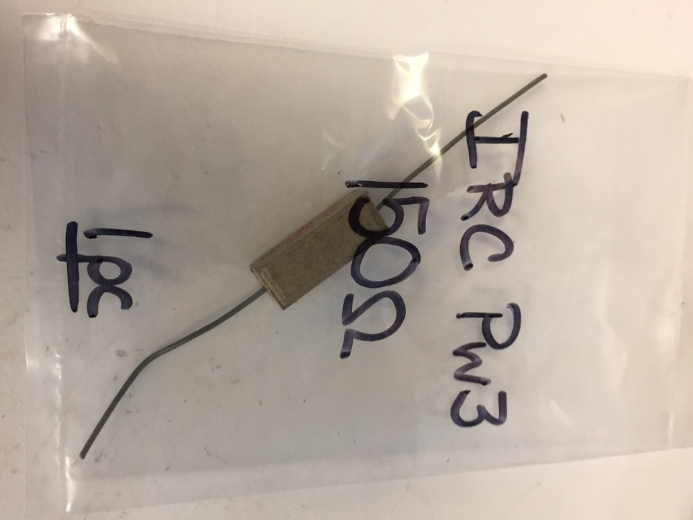 IRC PW3 150 OHM 3 WATT SANDSTONE RESISTOR   NOS