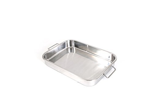 ExcelSteel 594 Stainless Steel Roasting Pan Kitchen Essential Rust Resistant