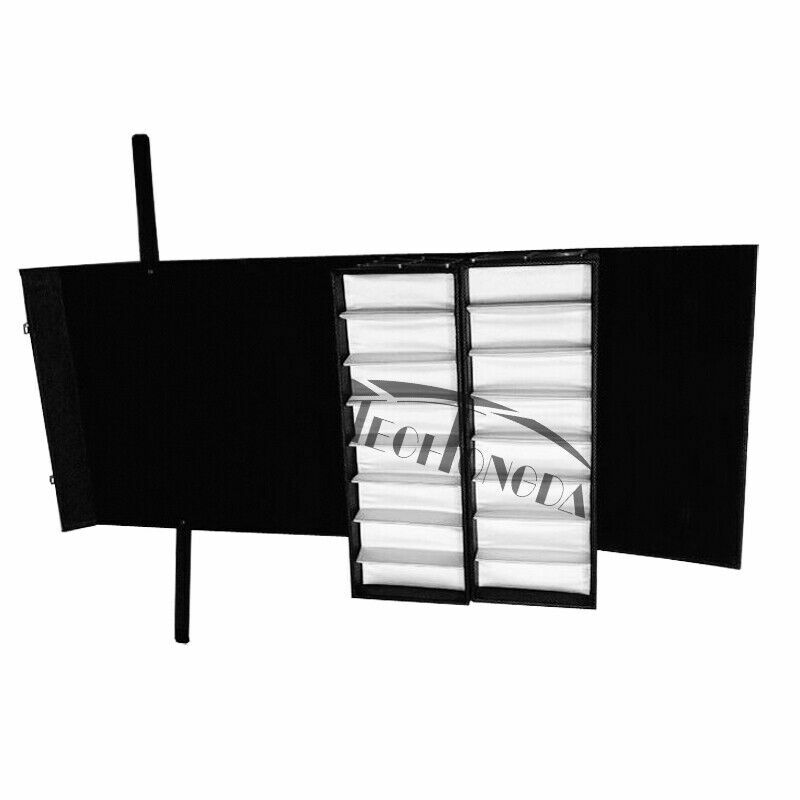 Techtongda 80 Nylon Optical Glasses Display Case Eyeglass Organizer Foldable Box