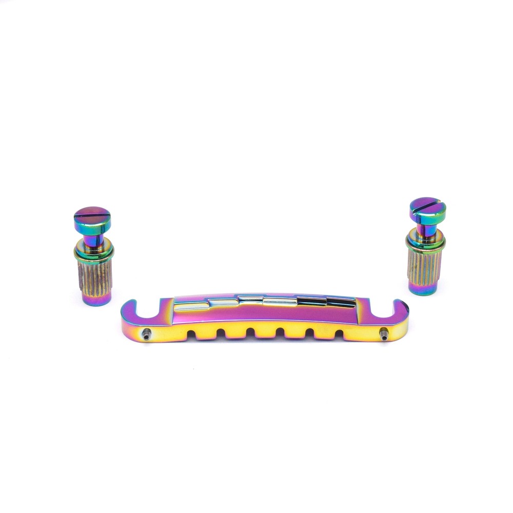 KD By AxLabs LP Junior Style Compensated Wrap-Around Bridge - Burnt Chrome