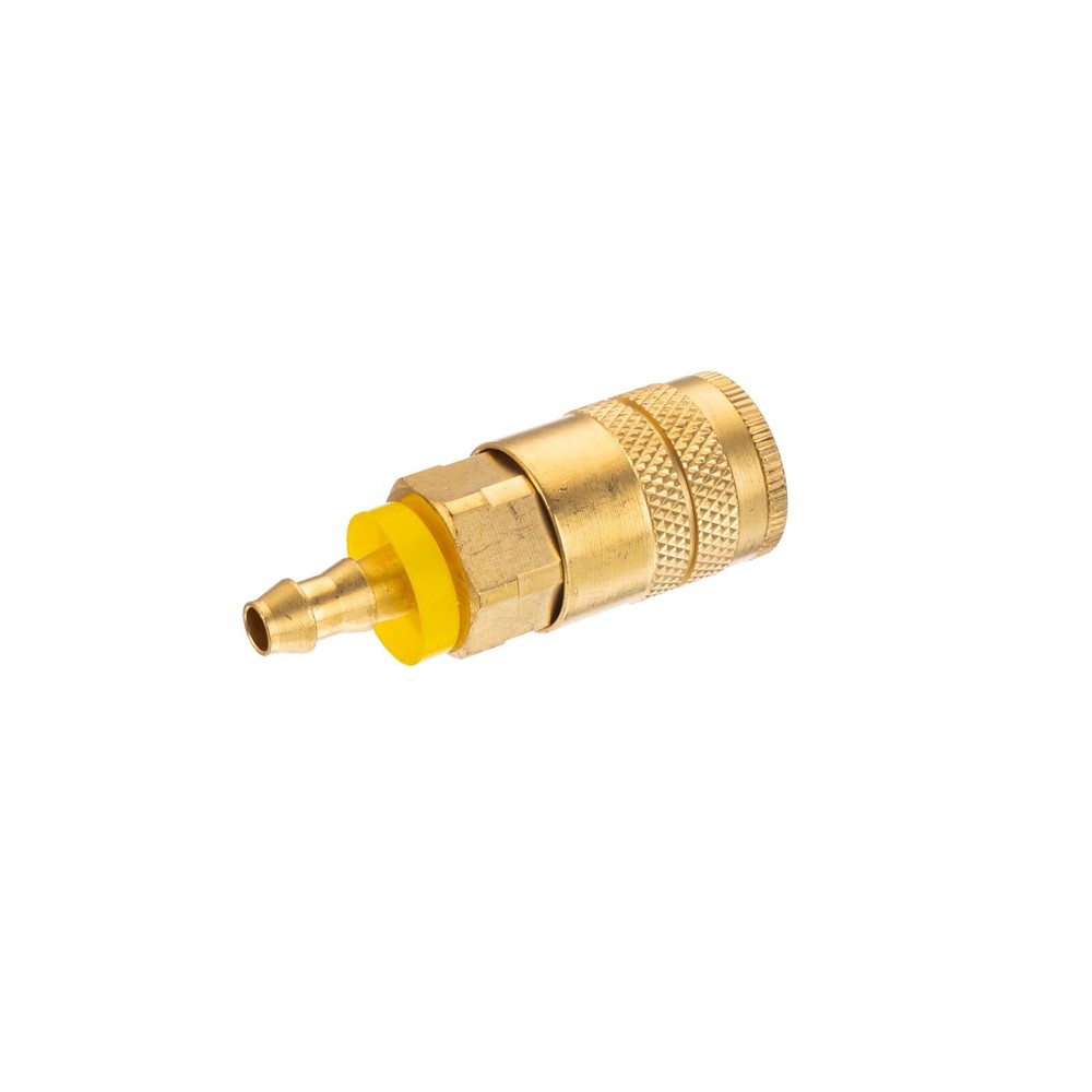 24 Pcs 1/4" Hose Barb Industrial Air Coupling Quick Connect Coupler Set