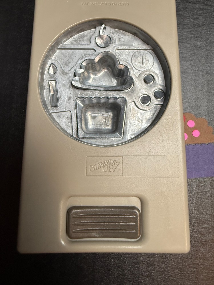 Stampin Up! Cupcake Builder Classic Paper Punch Slim Locking