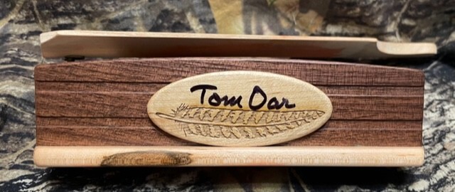 Tom Oar Autographed Wild Turkey Box Call