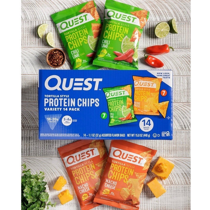 Quest Protein Chips Variety Pack 14 Ct High Protein