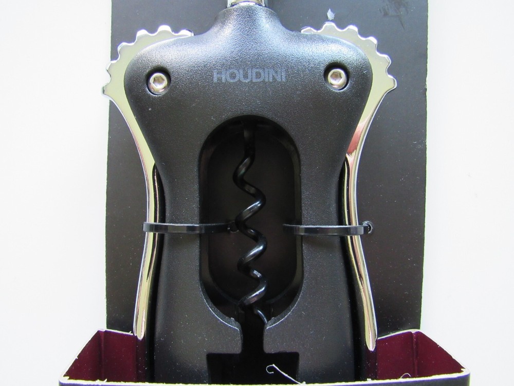 Houdini Stainless 8in Winged Corkscrew New