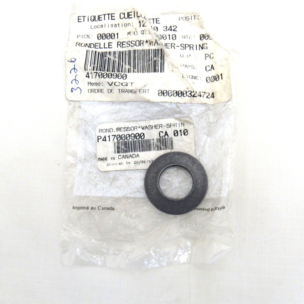 Ski Doo OEM Spring Lock Washer 417000900
