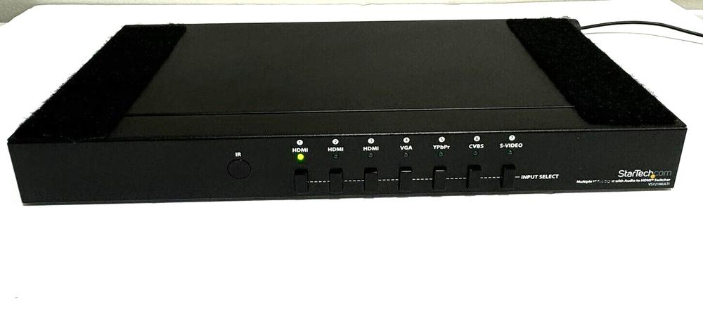 StarTech VS721MULTI Multiple Video Input with Audio to HDMI Switcher NO Adapter