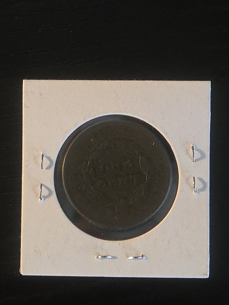1837 1c Coronet Head Large Cent