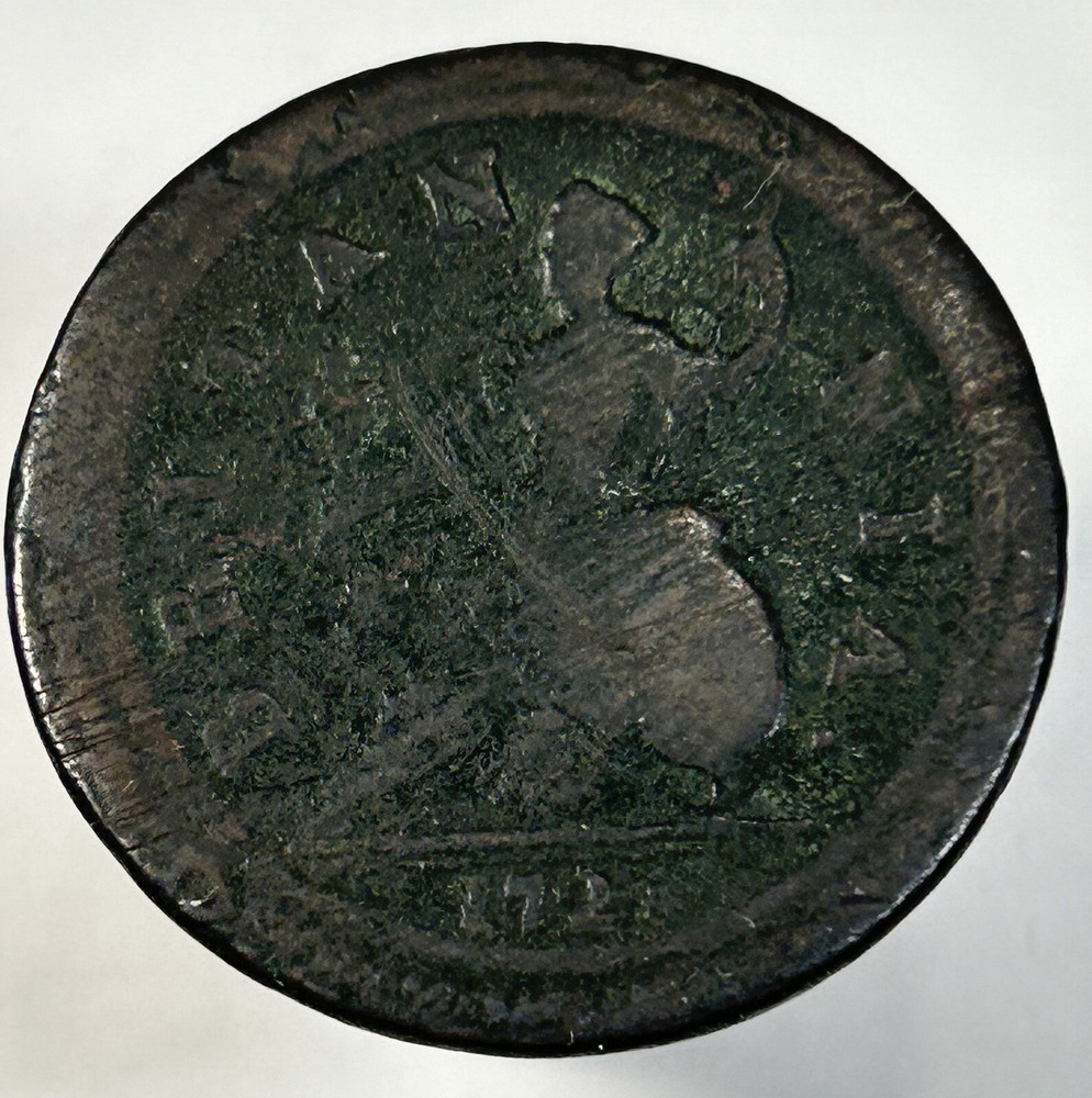 1724 Great Britain Half Penny