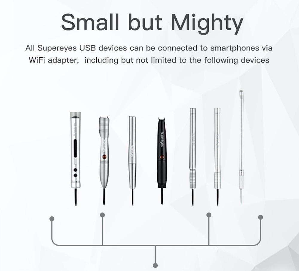 Supereyes W002 WiFi-box Connect USB Video device to Smartphone iOS/Android