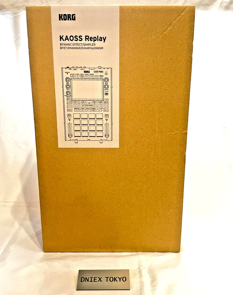 KORG KAOSS Replay Dynamic Effect Sampler All-in-One DJ Performance Black