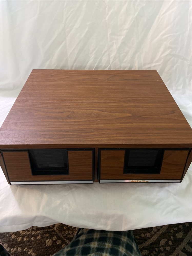 Add N Stack Vhs Holder. Holds 24 Vhs Tapes.