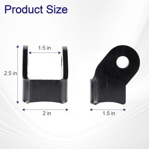 Shock Bracket Weld On Shock Mount - Heavy Duty Brackets for Off-Road Trailers