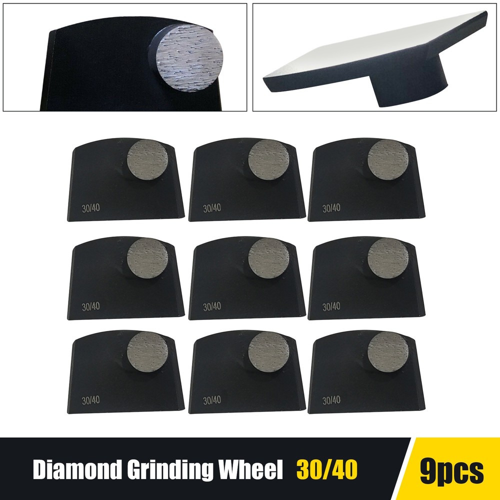 9x Diamond Floor Grinding Disc Segment Lavina Edco Floor Grinder Medium Bond