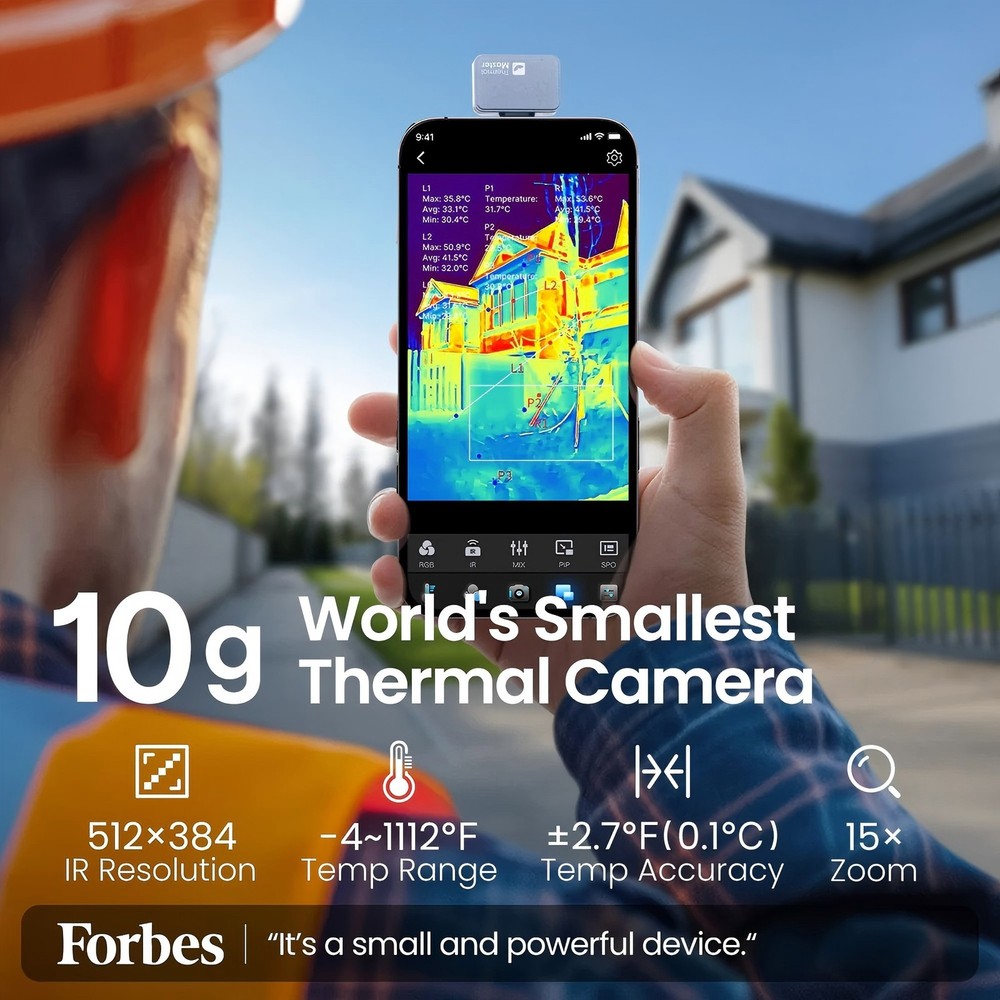 Thermal Master P2 Thermal Camera Android Mobile Thermal Imager World's Smallest