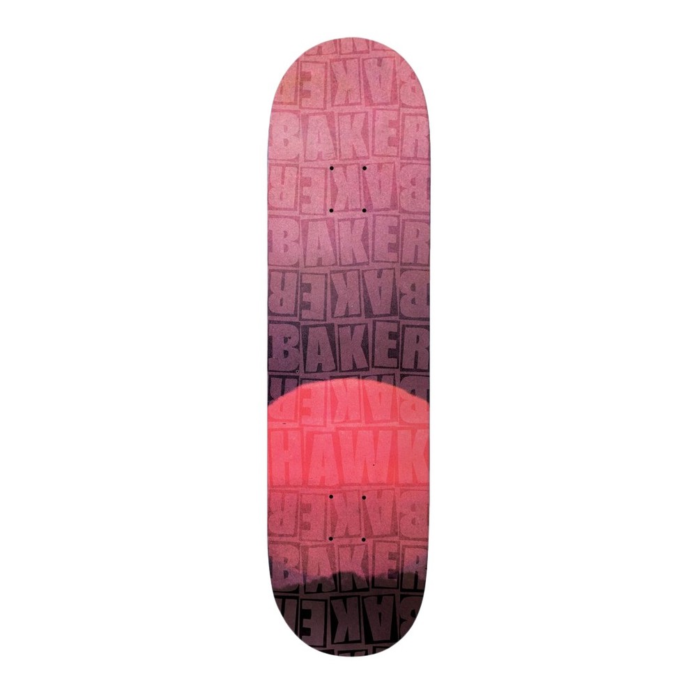 Baker "Hawk Piled Red B2" Skateboard Deck (Red) 8.125" 7-Ply Board