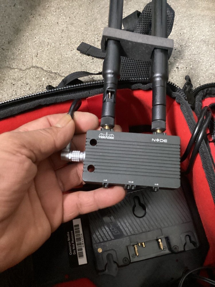 Teradek Bond 759 & Nodes - HEVC/AVC Backpack + MPEG-TS - includes Power Supply