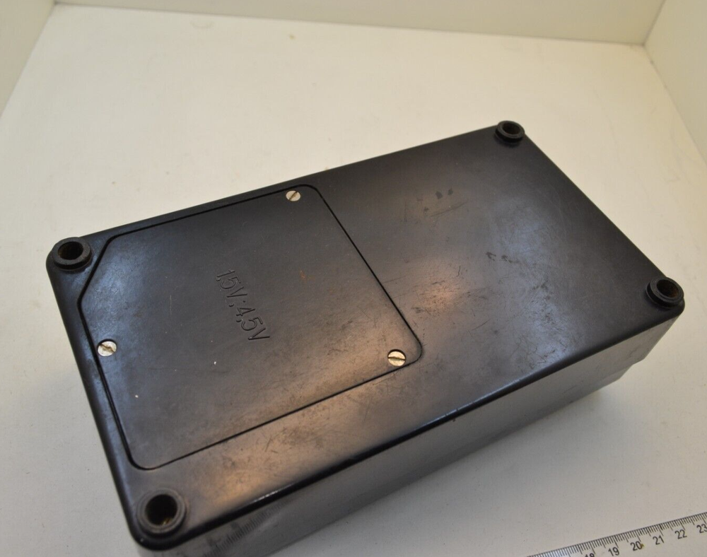 Vintage electrical measuring instrument from 1965