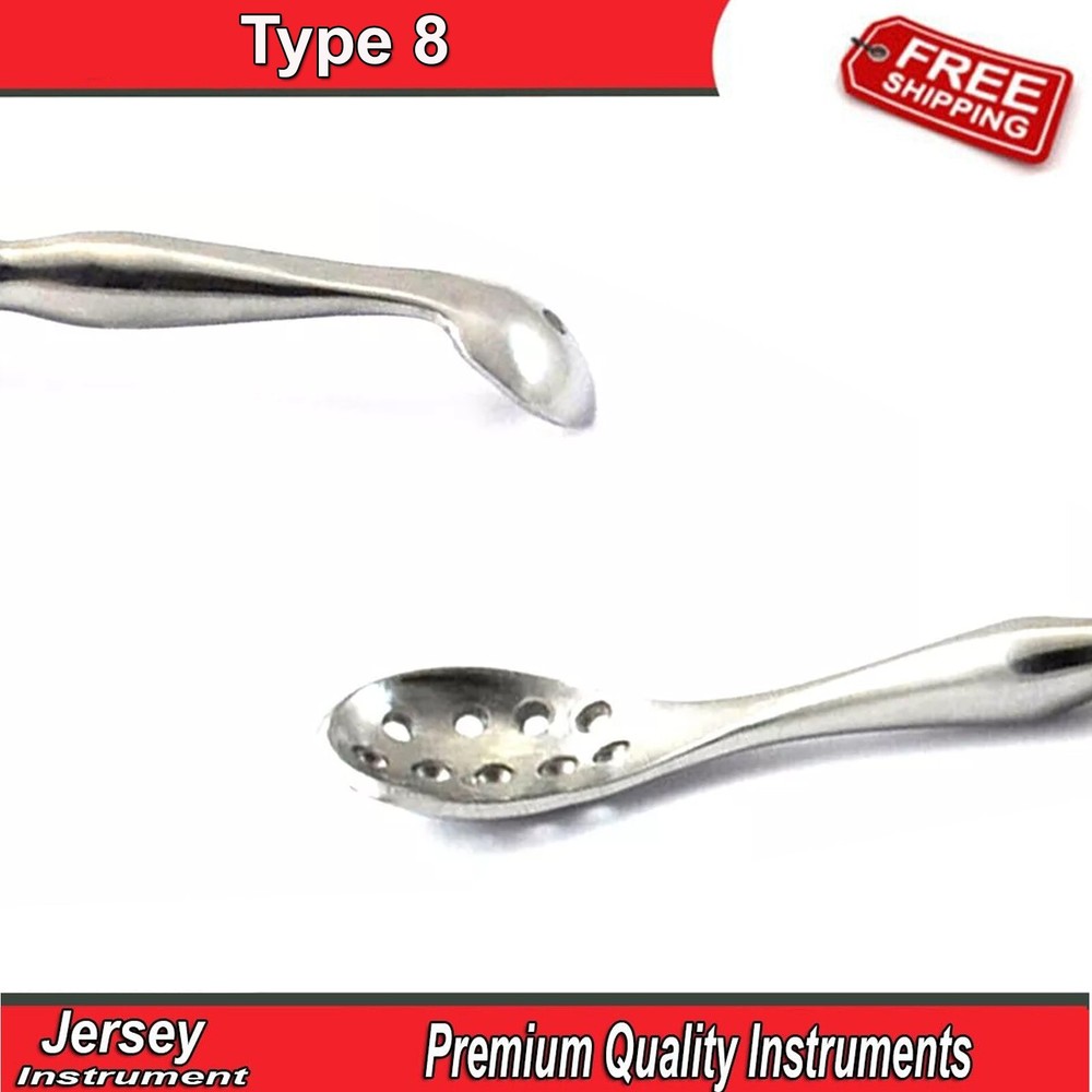 Comedone Extractor Spoon Acne Blemish Blackhead Remover Instruments CE
