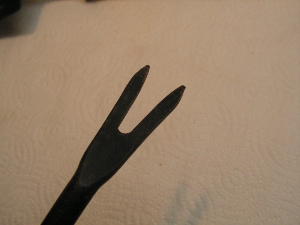 Vintage Spade Serrated Edge & Weed Puller Garden Hand Tools Both 12 3/4" NICE!
