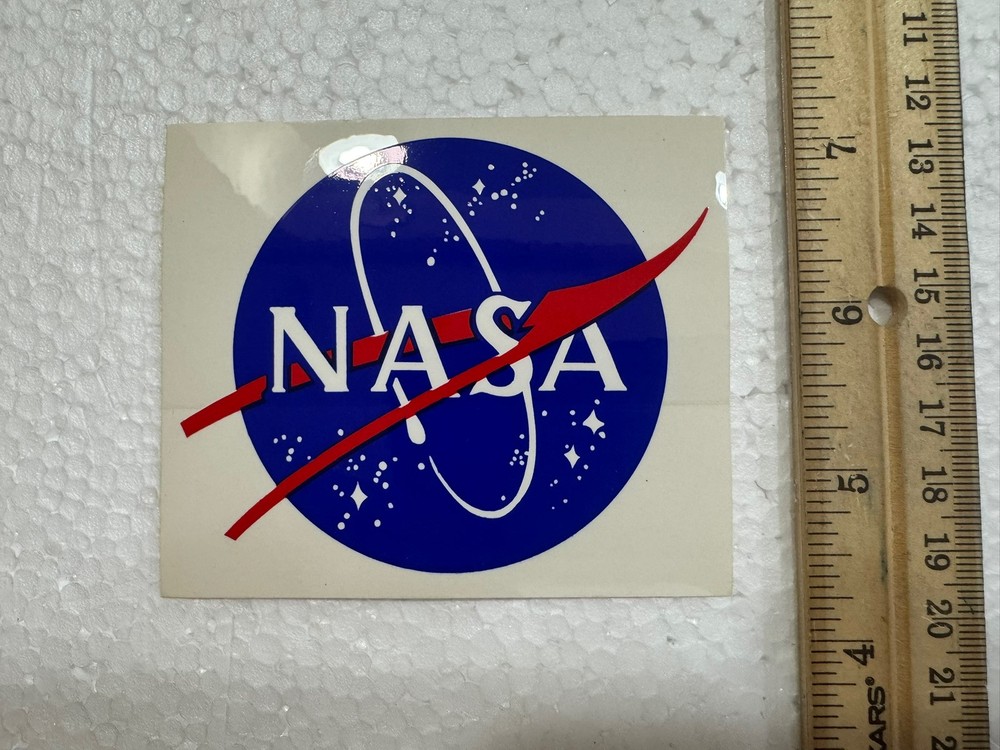 Vintage NASA Logo Sticker
