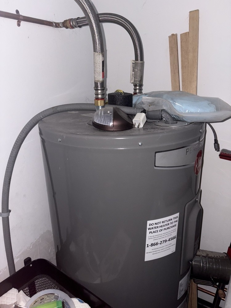 Rheem Performance Water Heater 40 Gal 4500W Elements Electric Tank