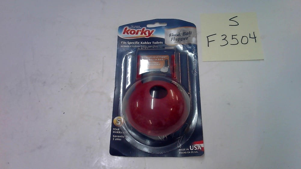 KORKY 58B FLUSH BALL FLAPPER