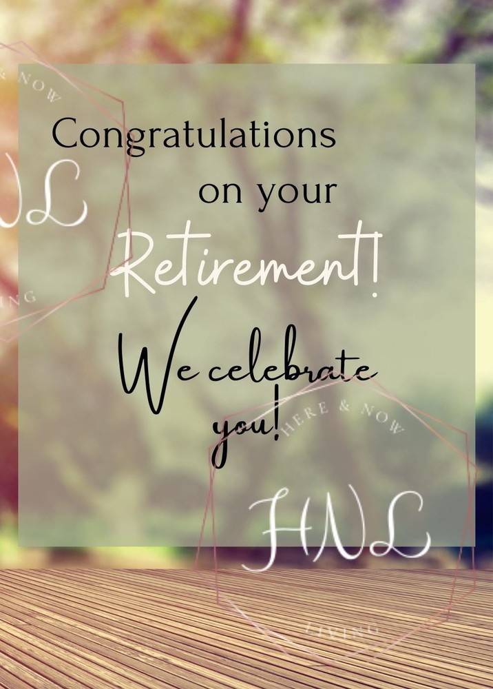 Congratulations - Wooden Deck