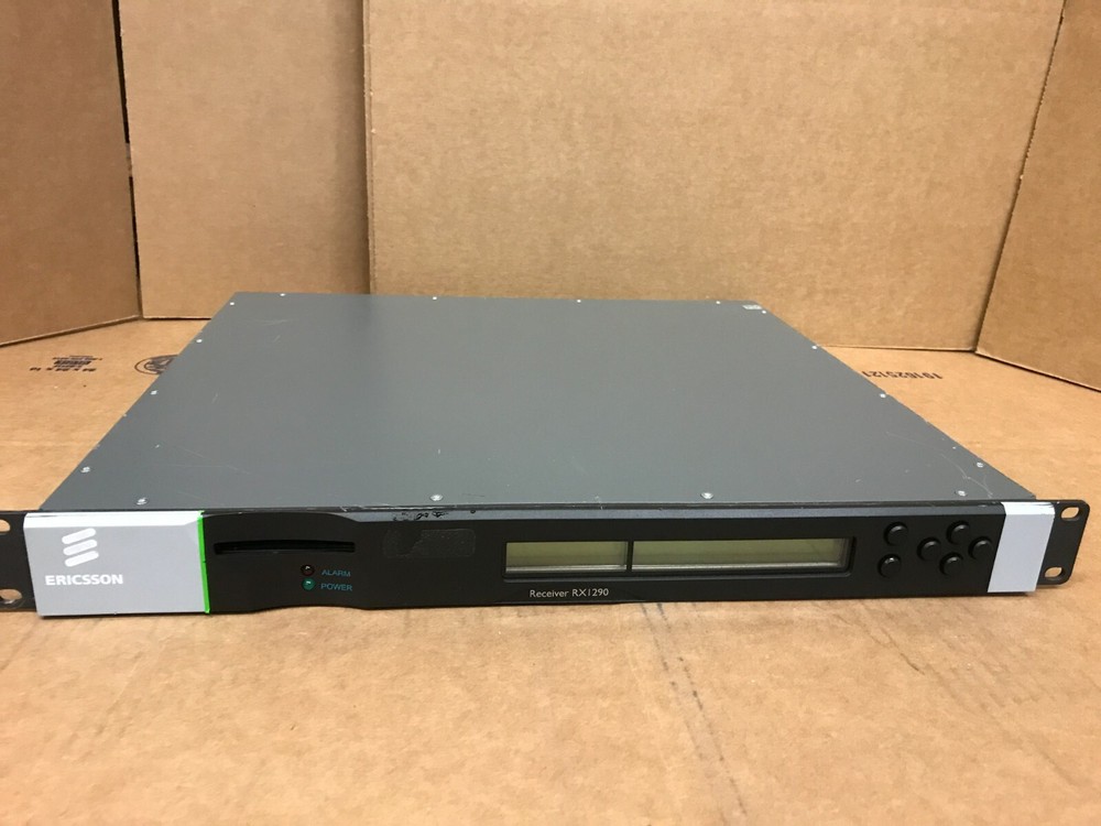 Ericsson Tandberg RX1290 DVB-S/S2/ASI HD/SD MPEG-2/4 RECEIVER DECODER W/License