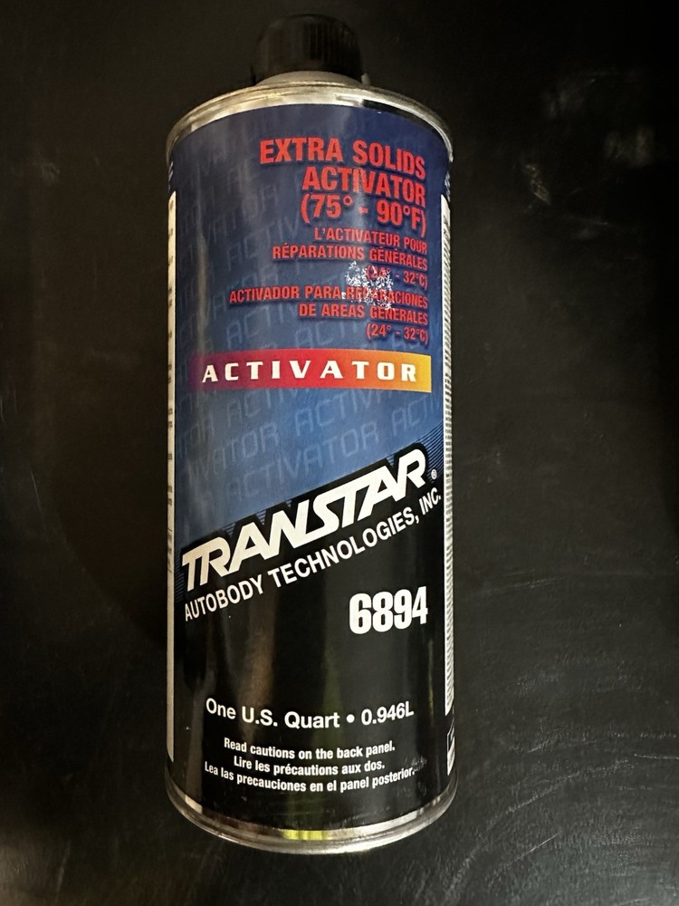 Transtar Extra Solids Clearcoat Activator 1 Quart 6894