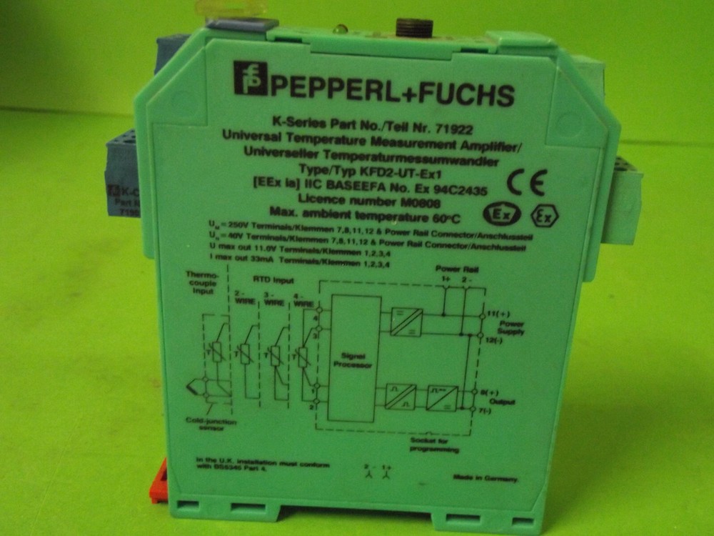 PEPPERL+FUCHS K-System KFD2-UT-Ex1